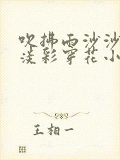 吹拂雨沙沙by淡彩穿花小说全文免费阅读