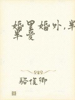 婚里婚外,半欢半爱