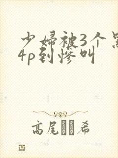 少妇被3个黑人4p到惨叫