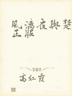 风漓夜与楚倾歌正版