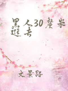 黑人30厘米全进去