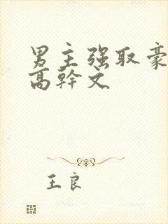 男主强取豪夺的高干文