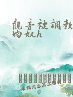 观音被调教沦为肉奴h