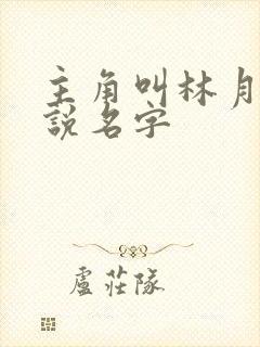 主角叫林月的小说名字