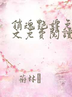 销魂艳婢免费全文免费阅读