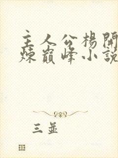 主人公杨开的武炼巅峰小说