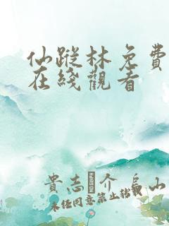 仙踪林免费入口在线观看
