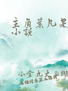 主角叶凡是哪部小说