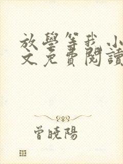 放学等我小说全文免费阅读完整版