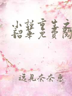 小说重生之不负韶华免费阅读全文