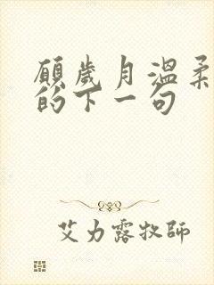 愿岁月温柔以待的下一句