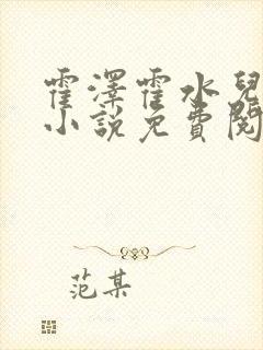 霍泽霍水儿全本小说免费阅读