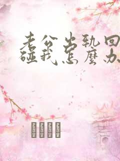 老公出轨回归不碰我怎么办