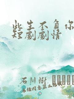 此生不负你情深短剧剧情