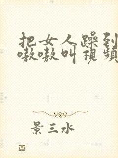 把女人躁到高潮嗷嗷叫视频