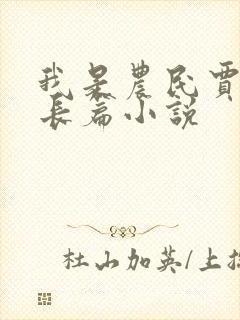 我是农民贾平凹长篇小说