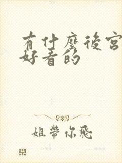 有什么后宫小说好看的