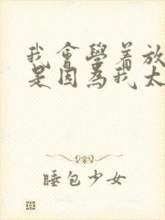 我会学着放弃你是因为我太爱你