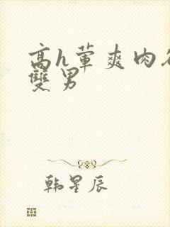 高h荤爽肉欲文双男