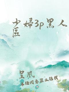 少妇3p黑人二区