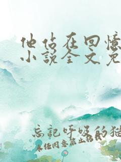 他站在回忆尽头小说全文免费阅读