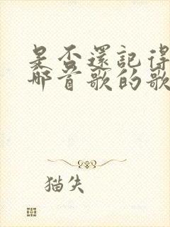 是否还记得我是哪首歌的歌词