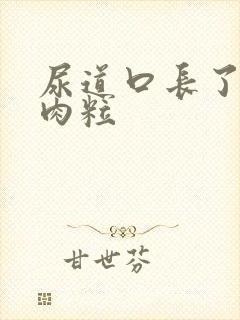 尿道口长了两个肉粒