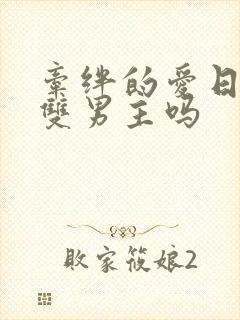 牵绊的爱日剧是双男主吗