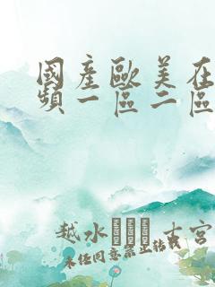 国产欧美在线视频一区二区