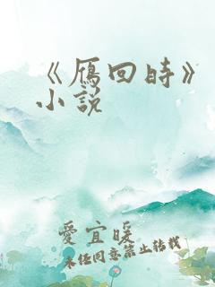 《雁回时》原著小说