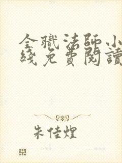 全职法师小说在线免费阅读全文