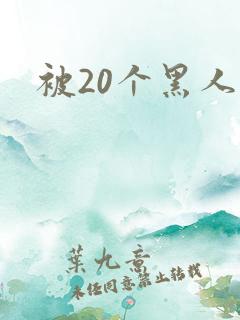被20个黑人插