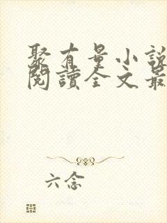 聚有量小说免费阅读全文最新章节