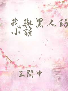 我与黑人的销魂小说