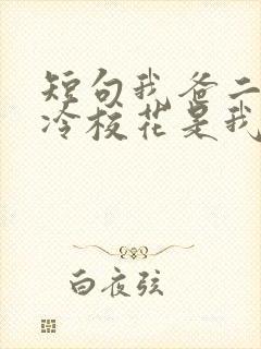 短句我爸二婚高冷校花是我妹