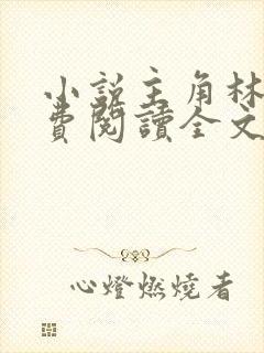 小说主角林峰免费阅读全文最新章节