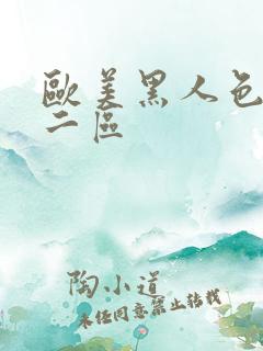 欧美黑人色一区二区