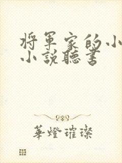 将军家的小娘子小说听书