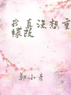 我真没想重生啊绿改