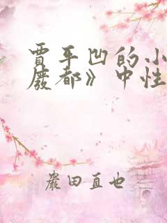 贾平凹的小说《废都》中性描写的是什么