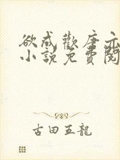 欲成欢唐亦衡的小说免费阅读全文