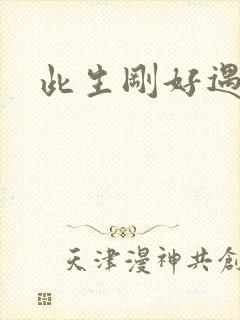 此生刚好遇见你