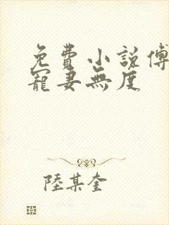 免费小说傅先生宠妻无度