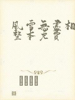 风雪无尽相思情整本免费