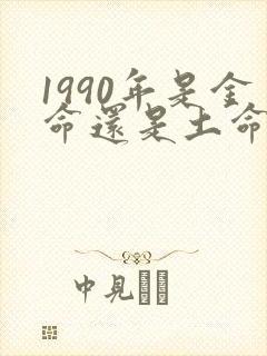 1990年是金命还是土命