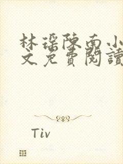 林瑶陈南小说全文免费阅读最新章节