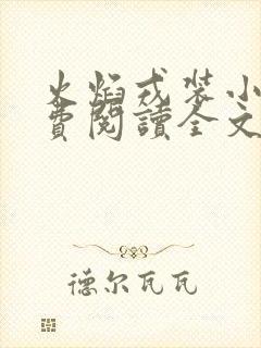 火焰戎装小说免费阅读全文