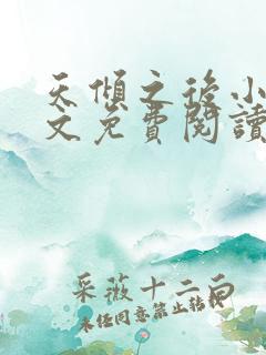 天倾之后小说全文免费阅读无弹窗