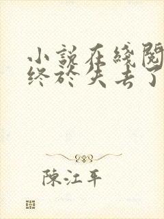 小说在线阅读我终于失去了你