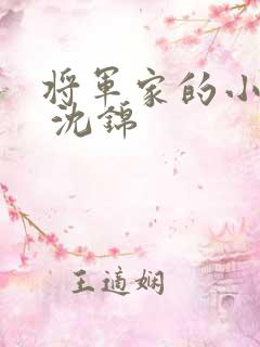 将军家的小娘子 沈锦